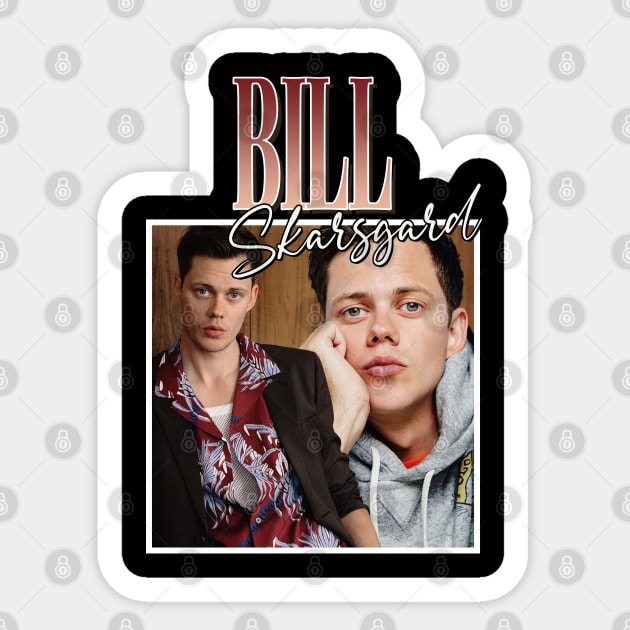 Bill Skarsgard Sticker by TeesBySilvia